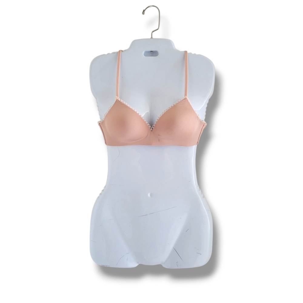 GAPbody | Cute Peach/Tan Lightly Padded Wireless T-Shirt Bra (34A)